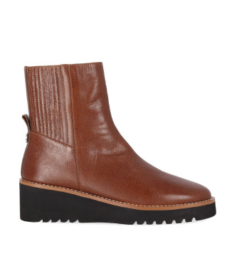 Chika10 Bottines en cuir Re Castano 05 Marron