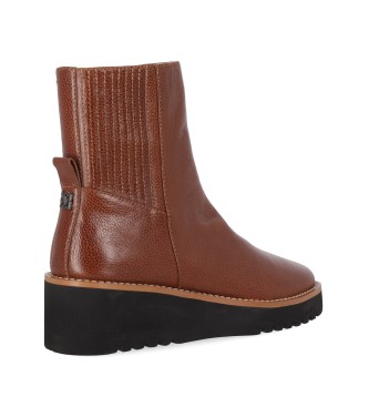 Chika10 Bottines en cuir Re Castano 05 Marron