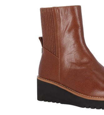 Chika10 Bottines en cuir Re Castano 05 Marron