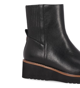 Chika10 Bottines en cuir Re Castano 05 Noir