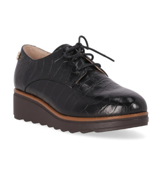 Chika10 Leather shoes Re Cipres 01 Black