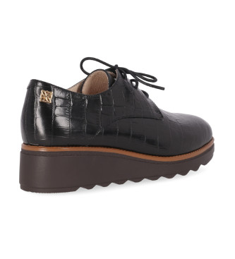 Chika10 Leather shoes Re Cipres 01 Black