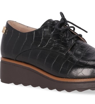 Chika10 Leather shoes Re Cipres 01 Black