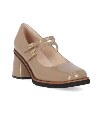 Chika10 Leren schoenen Re Fresno 03 Taupe