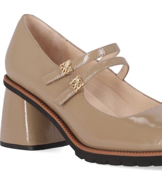 Chika10 Chaussures en cuir Re Fresno 03 Taupe