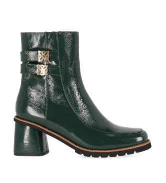 Chika10 Bottines en cuir Re Fresno 04 vert Kaki