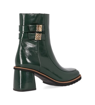 Chika10 Bottines en cuir Re Fresno 04 vert Kaki