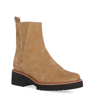 Chika10 Bottines en cuir Re Nogal 04 Taupe