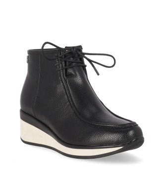 Chika10 Bottines en cuir Re Sauce 04 Noir