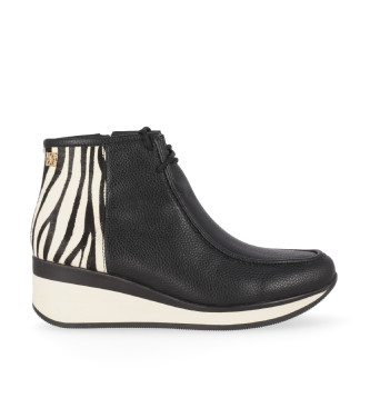 Chika10 Bottines en cuir Re Sauce 04 Noir