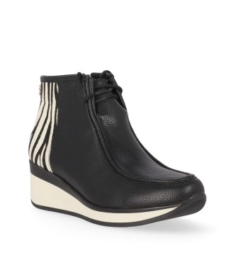 Chika10 Bottines en cuir Re Sauce 04 Noir