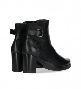 Chika10 Leather ankle boots Luery 01 black