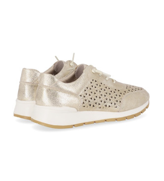 Chika10 Leather Sneakers Monet 01 gold
