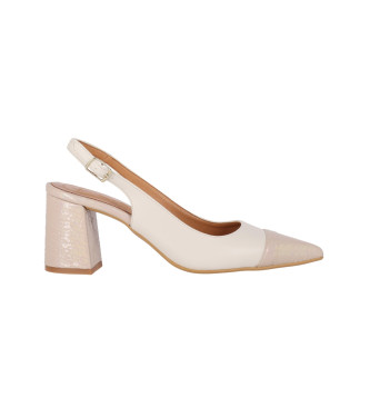 Chika10 San dicembre 01 Scarpe in pelle beige