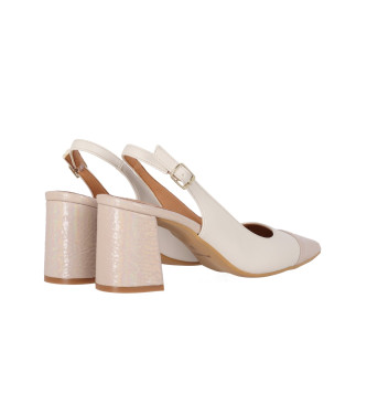 Chika10 San dicembre 01 Scarpe in pelle beige