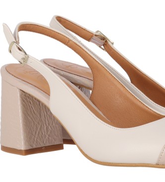 Chika10 San dicembre 01 Scarpe in pelle beige