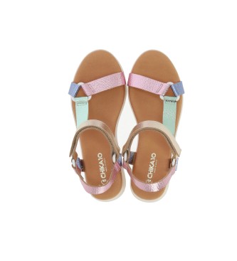 Chika10 Leren sandalen St Sacher 5407 veelkleurig