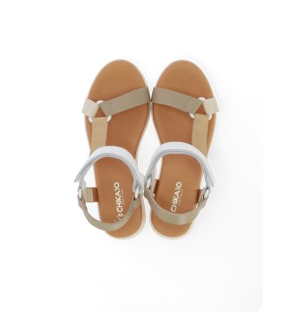 Chika10 Sandales en cuir St Sacher 5407 taupe