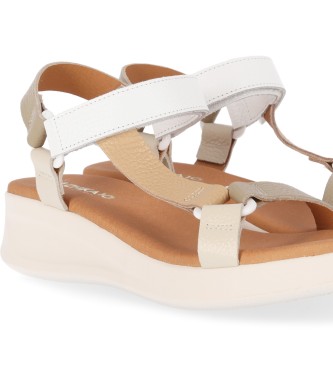 Chika10 Leather Sandals St Sacher 5407 taupe