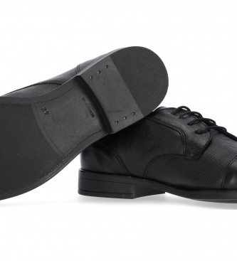 Chiko10 Lederen schoenen Boda 01 Zwart
