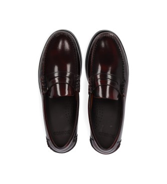 Chiko10 Castalia Bordeaux leather loafers