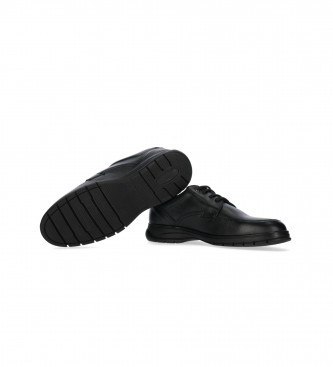Chiko10 Citadela sapatos de couro preto