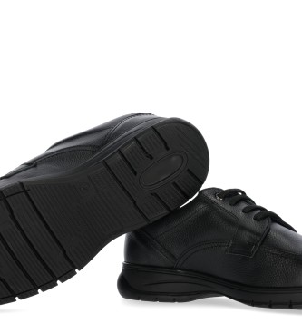 Chiko10 Chaussures Citadela en cuir noir