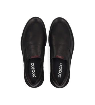 Chiko10 Jarapalo Chaussures en cuir noir