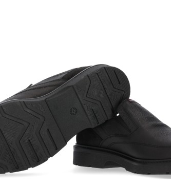 Chiko10 Jarapalo Sapatos de couro preto