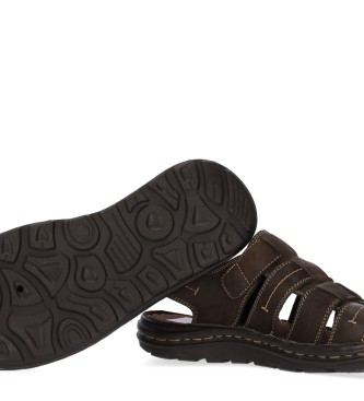 Chiko10 Leather Sandals Liberty 01 brown