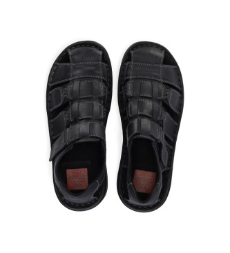 Chiko10 Liberty 02 Sandales en cuir noir