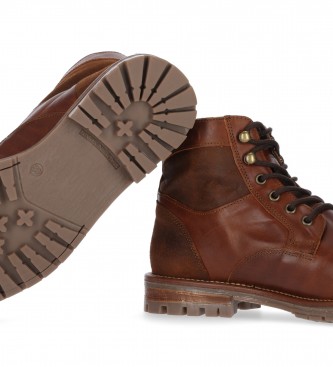 Chiko10 Marrakech Brown leather ankle boots