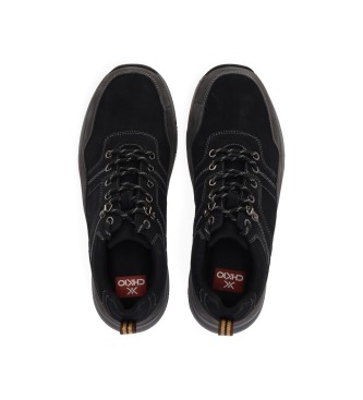 Chiko10 Parauta 01 Leather Sneakers Black