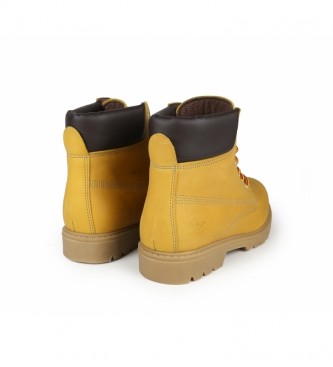Chiko10 Leather boots Tim man 01 mustard