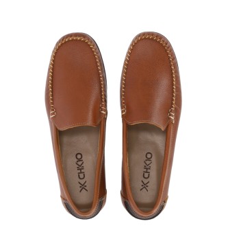 Chiko10 Driver 1860 brown loafers