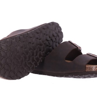 Chiko10 Lder sandaler Museo 2840 brun