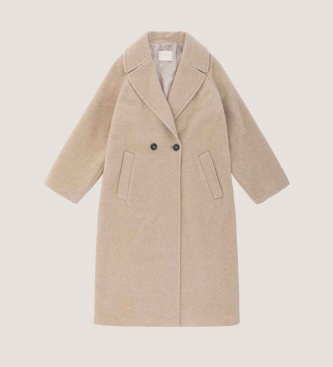 Circolo 1901 Abrigo Double Breaste beige