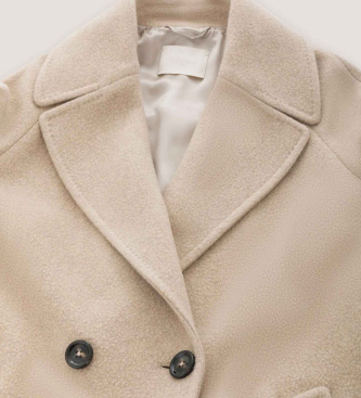 Circolo 1901 Abrigo Double Breaste beige
