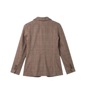 Circolo 1901 Giacca slim lunga marrone