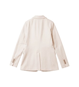 Circolo 1901 Beige Double Breasted Blazer