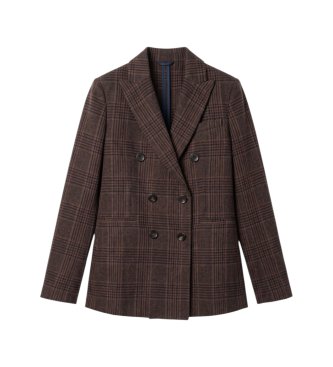 Circolo 1901 Brown double-breasted blazer