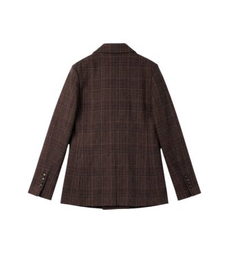 Circolo 1901 Brown double-breasted blazer