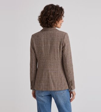 Circolo 1901 Giacca slim lunga marrone