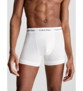 Calvin Klein Confezione da 3 boxer elasticizzati in cotone bianco