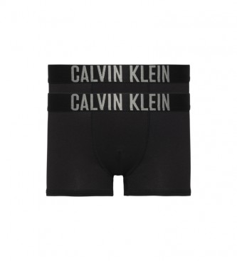 Calvin Klein Pacote de 2 bas de boxers preto