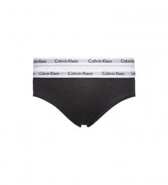 Calvin Klein Set van 2 bikinibroekjes wit, zwart