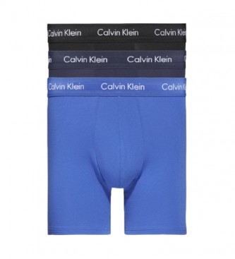 Calvin Klein Pack 3 boxer briefs blue, black 