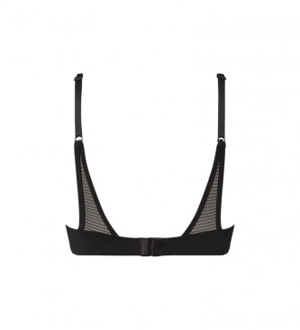 Calvin Klein Soutien-gorge Demi légèrement doublé noir 