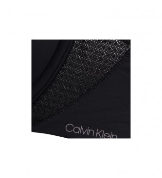 Calvin Klein Reggiseno push up nero con scollo profondo