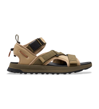 Clarks Sandlias ATL Trek Tide bege, verde